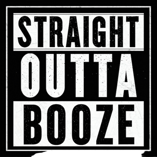 Straight Outta Booze Photo Magnet Glossy